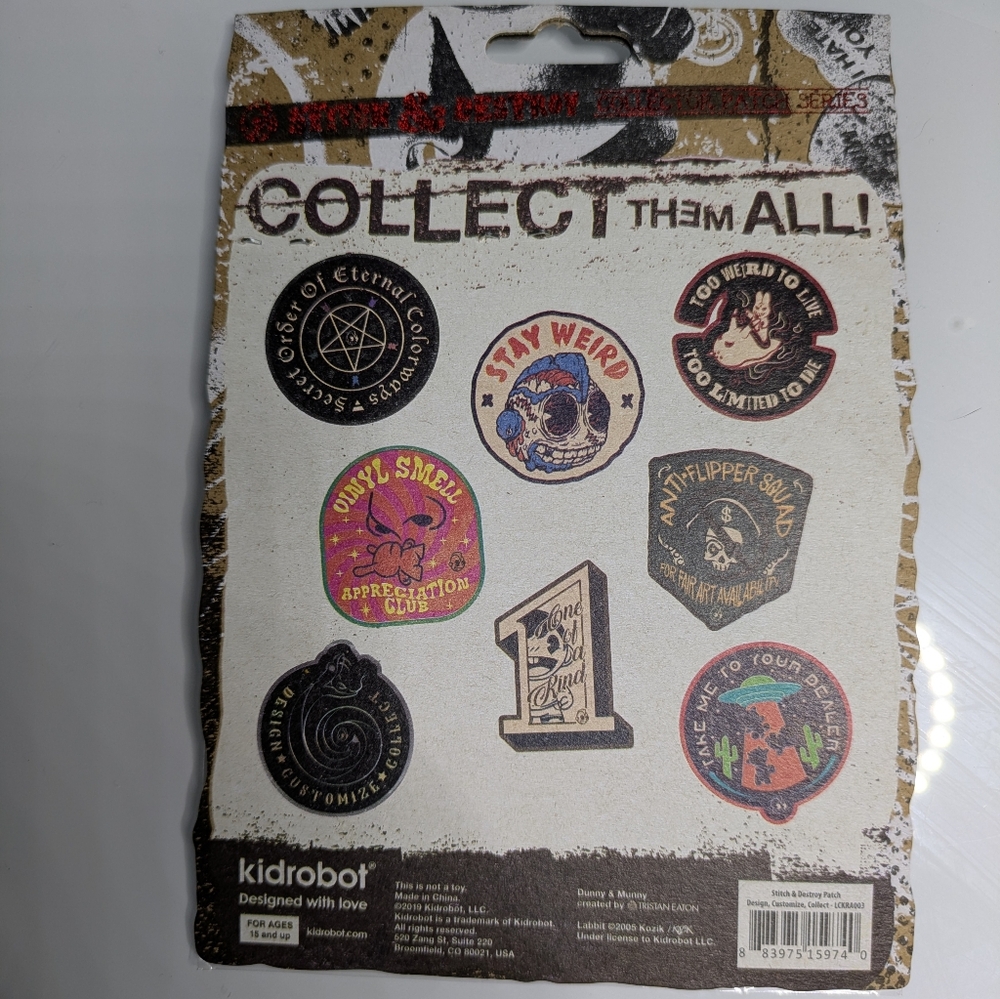 Kidrobot Patch - Picture 4 of 4